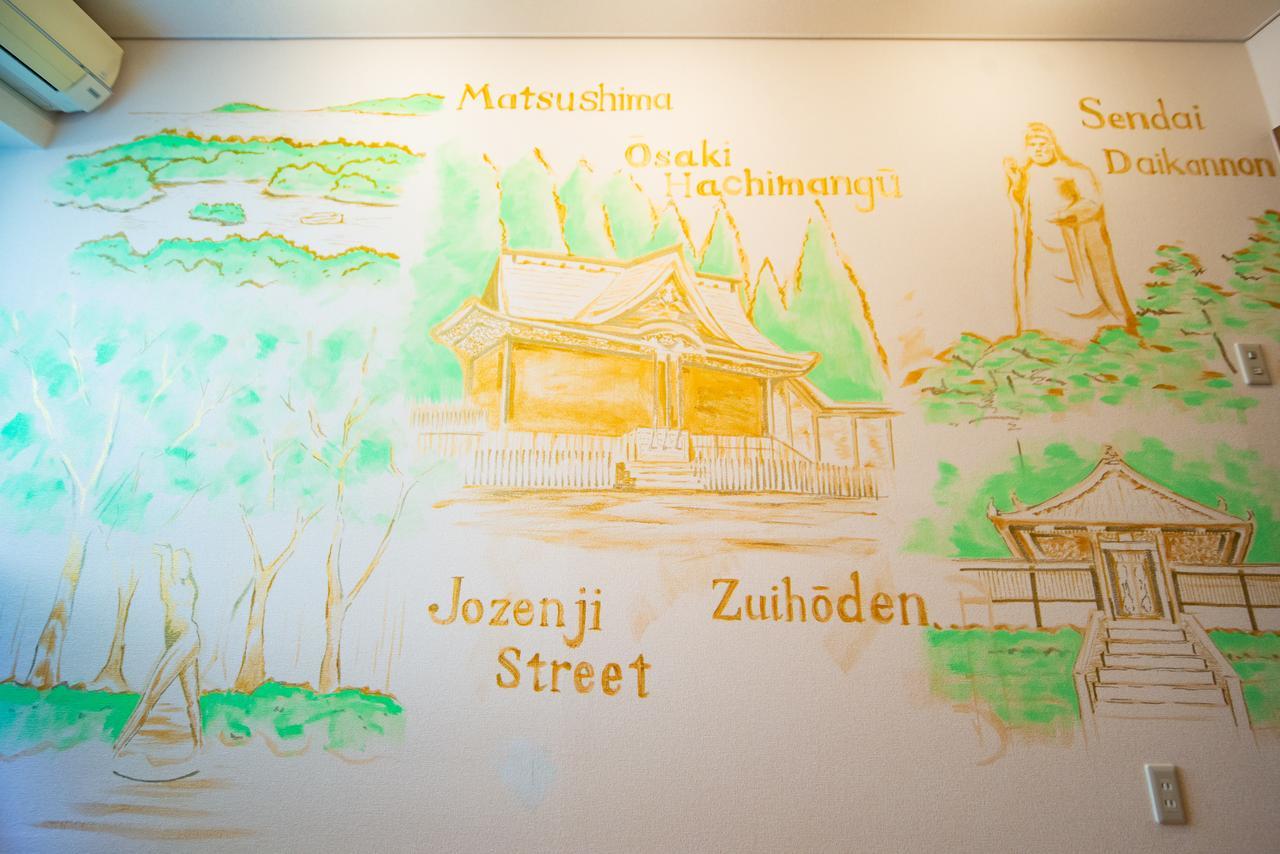 Hostel Kiko Sendai Dış mekan fotoğraf